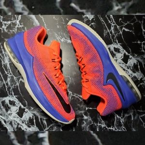 Nike Air Max Infuriate Orange Purple Basketball Shoes